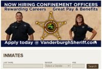 Inmate Lookup Vanderburgh County