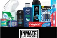 Men's Hygiene care package for inmates.